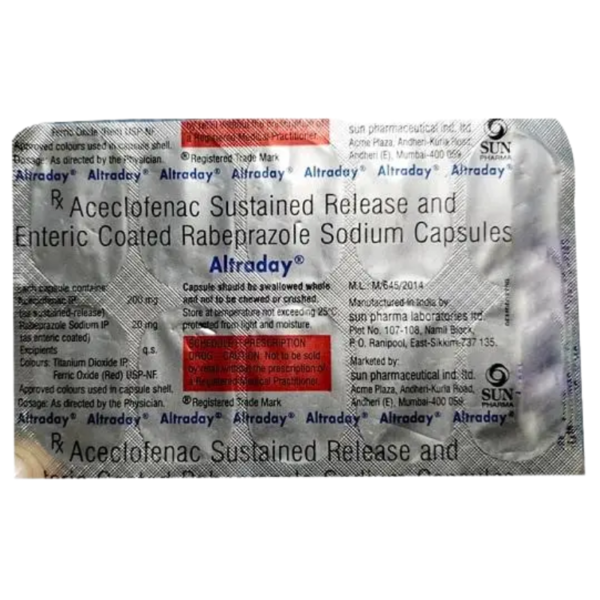 Altraday Capsule SR - Sun Pharmaceutical Industries Ltd