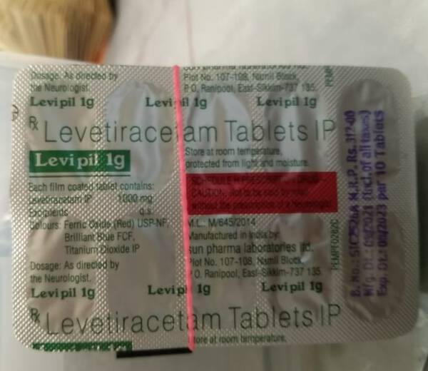 Levipil 1g - Sun Pharmaceutical Industries Ltd