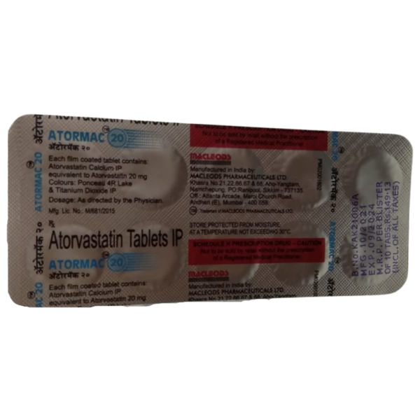 Atormac 20 - Macleods Pharmaceuticals Ltd