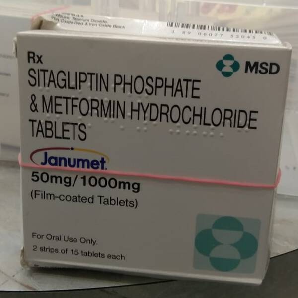 Janumet 50mg/1000mg Tablets - MSD Pharmaceuticals Pvt Ltd