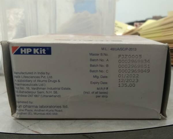 HP Kit - Sun Pharmaceutical Industries Ltd