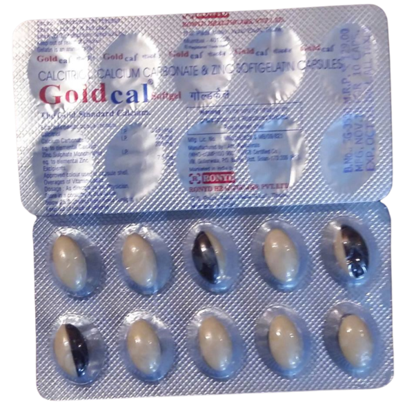 Goldcal Softgels - Ronyd Healthcare