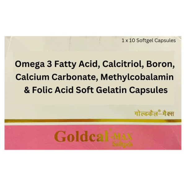 Goldcal-Max Softgels - Ronyd Healthcare