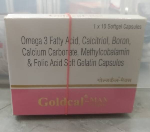 Goldcal-Max Softgels - Ronyd Healthcare