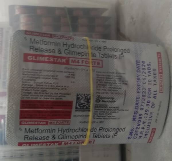 Glimestar M4 Forte - Mankind Pharma Ltd