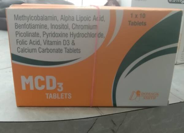 MCD3 Tablets - Domagk Smith