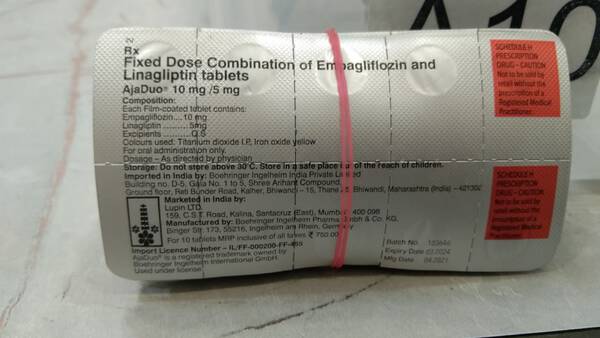 Ajaduo 10 mg/5 mg - Lupin Pharmaceuticals, Inc.