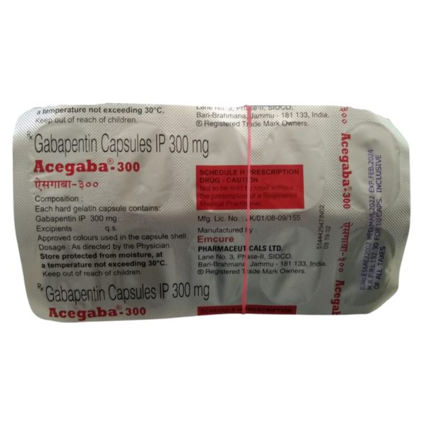 Acegaba-300 - Emcure Pharmaceuticals ltd