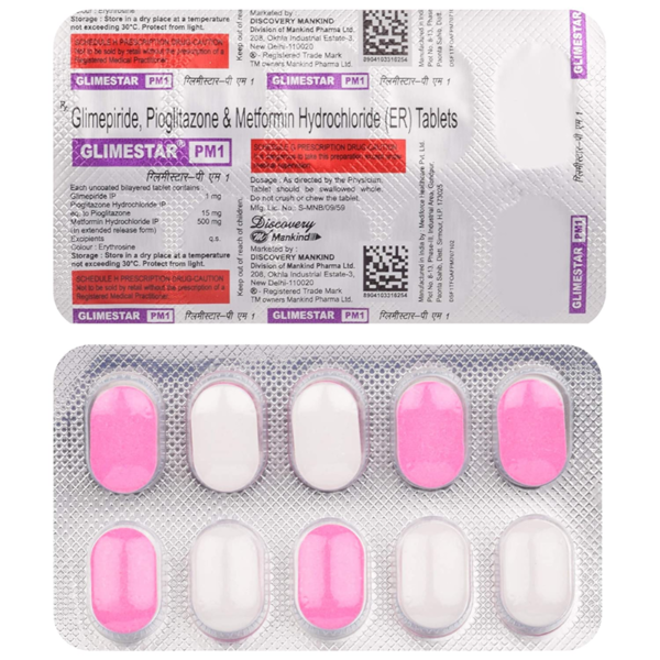 Glimestar PM1 - Mankind Pharma Ltd