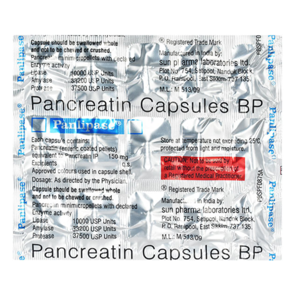 Panlipase - Sun Pharmaceutical Industries Ltd