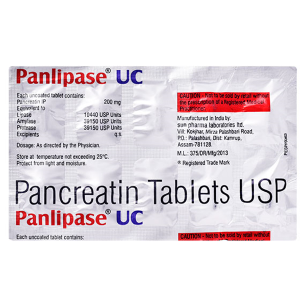 Panlipase UC - Sun Pharmaceutical Industries Ltd