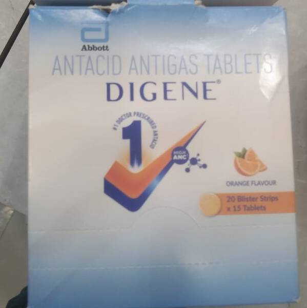 Antacid Antigas Tablets - Abbott