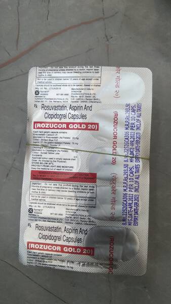 Rozucor Gold 20 - Torrent Pharmaceuticals Ltd