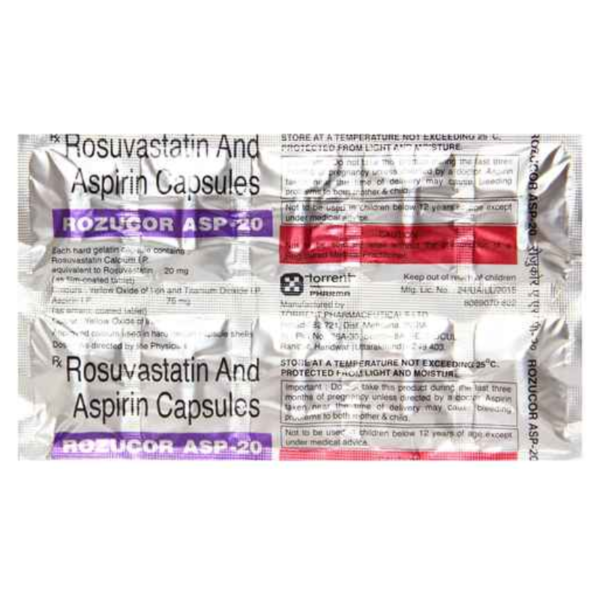 Rozucor ASP 20 - Torrent Pharmaceuticals Ltd