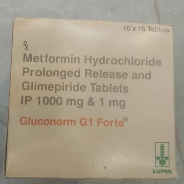 Gluconorm G1 Forte - Lupin Pharmaceuticals, Inc.