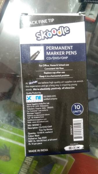 Permanent Marker - Skoodle