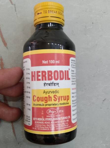 Herbodil Cough Syrup - Dey's