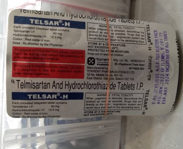 Telsar-H - Torrent Pharmaceuticals Ltd