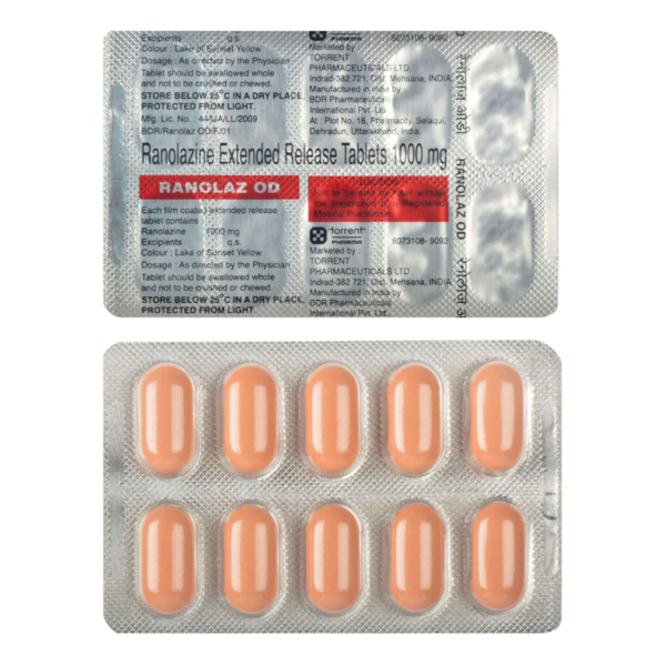 Ranolaz OD - Torrent Pharmaceuticals Ltd