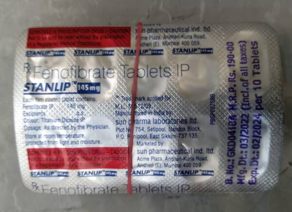 Stanlip 145 mg - Sun Pharmaceutical Industries Ltd