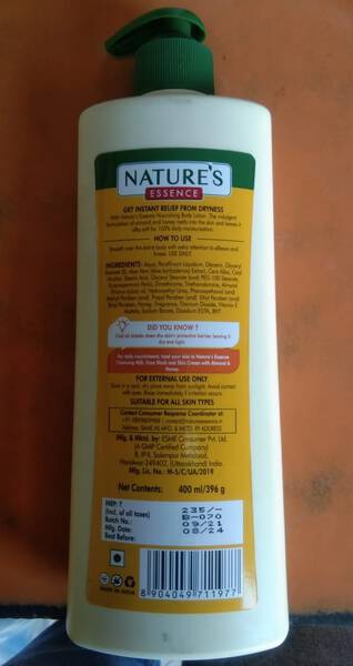 Body Lotion - Nature's Essence