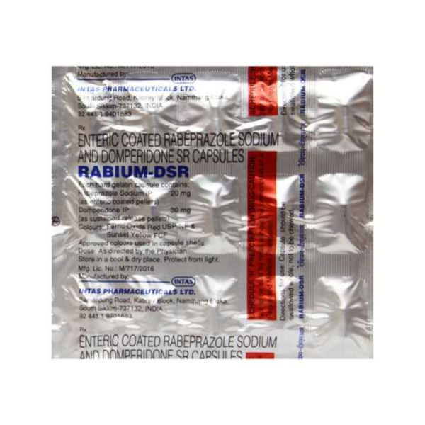Rabium-DSR Capsules - Intas Pharmaceuticals Ltd