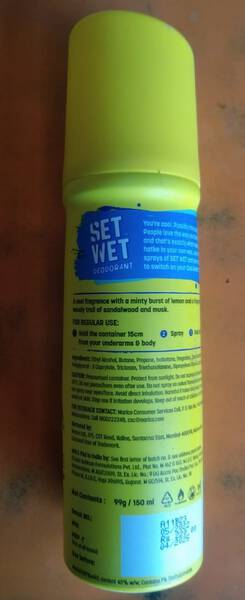 Deodorant - Set Wet