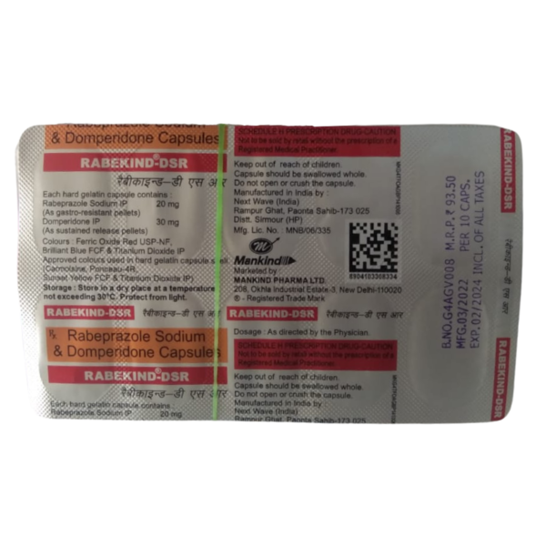 Rabekind-DSR Capsule - Mankind Pharma Ltd