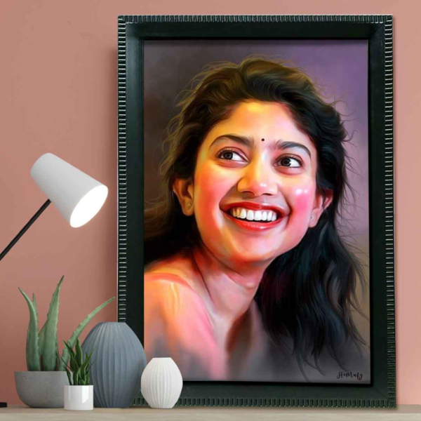Oil Painting Photo Frame - Generic