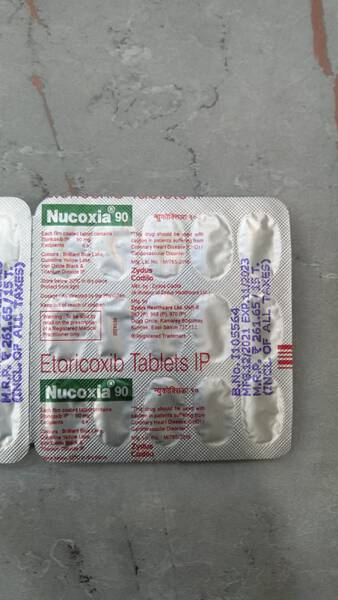 Nucoxia 90 Tablets - Zydus Cadila