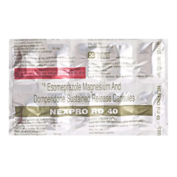 Nexpro RD 40 Capsule SR - Torrent Pharmaceuticals Ltd