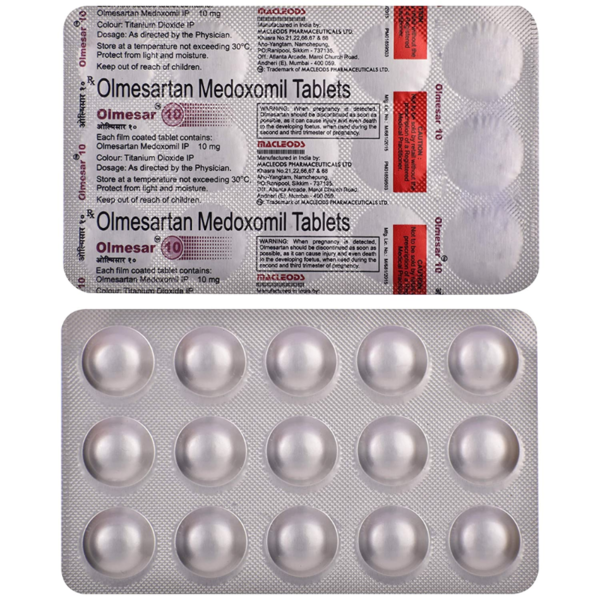 Olmesar 10 - Macleods Pharmaceuticals Ltd