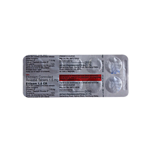Etilaam 1.5 CR - Intas Pharmaceuticals Ltd
