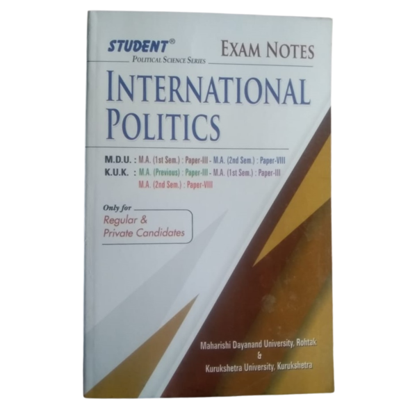 International Politics - Student