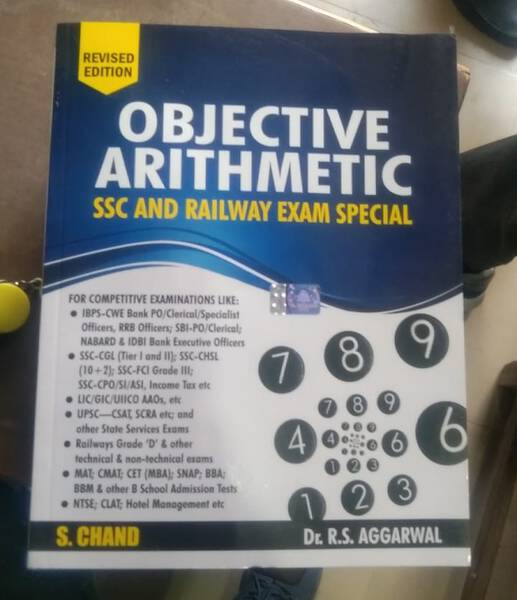Objective Arithmetic For SSC & Railway - R.S. Aggarwal