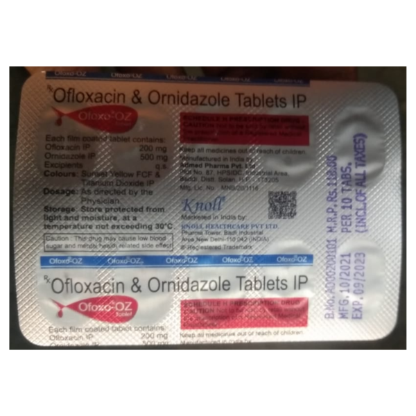 Ofoxo-OZ - Knoll Healthcare Pvt Ltd