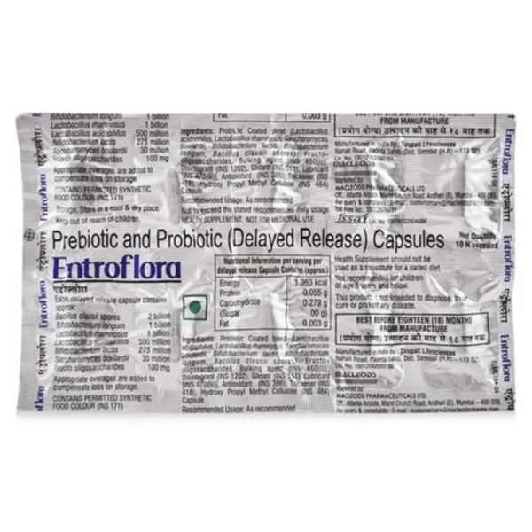 Entroflora - Macleods Pharmaceuticals Ltd