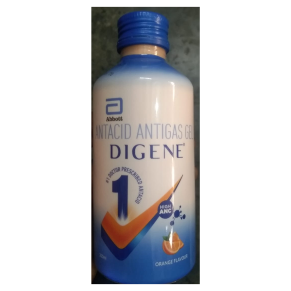 Acidity & Gas Relief Gel Orange Syrup - Digene