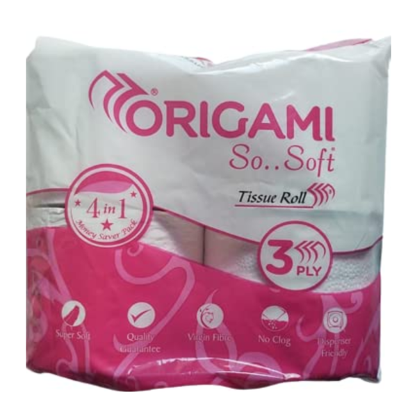 Tissue Roll - Origami