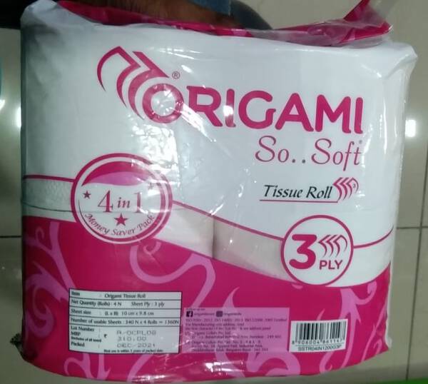 Tissue Roll - Origami