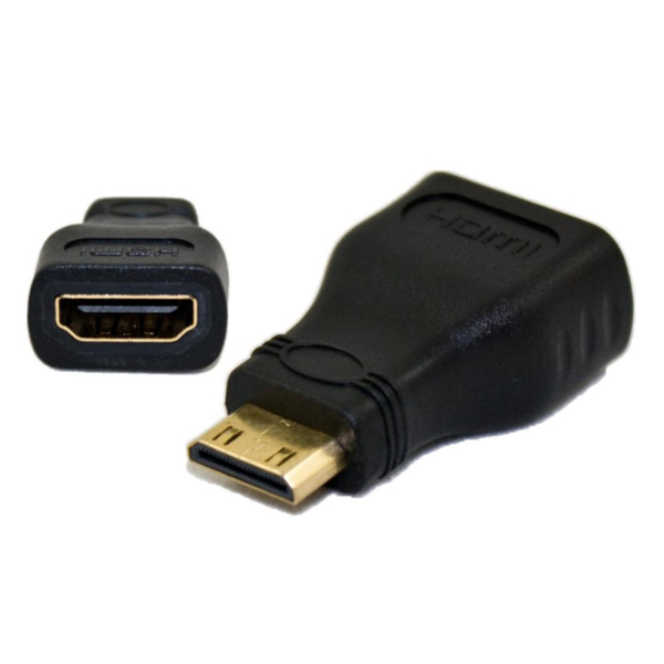 Mini HDMI Male to HDMI Female Adaptor Image