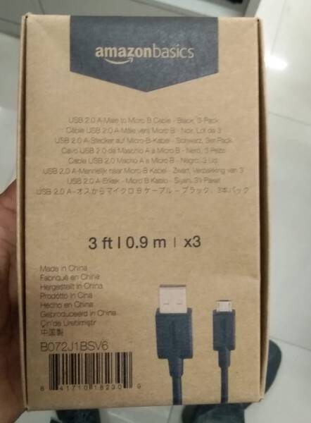 USB Cable - AmazonBasic