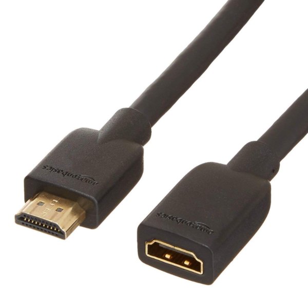Male to Female HDMI Extension Cable - AmazonBasic