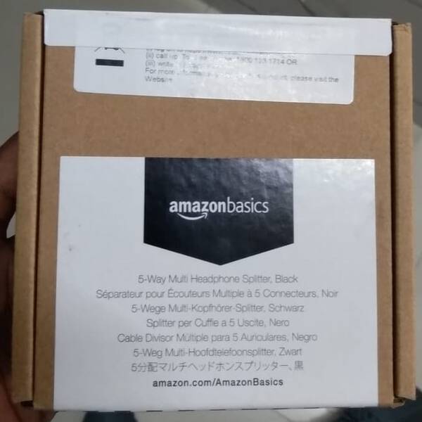 Multi Headphone Splitter - AmazonBasic