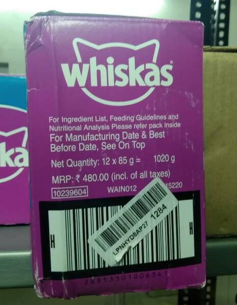 Cat Food - Whiskas