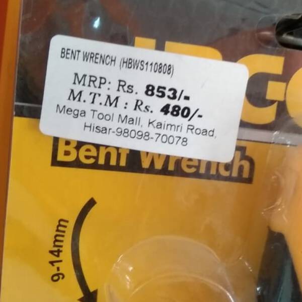 Bent Wrench - INGCO
