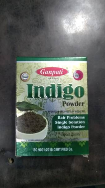 Indigo Powder - Ganpati Herbal