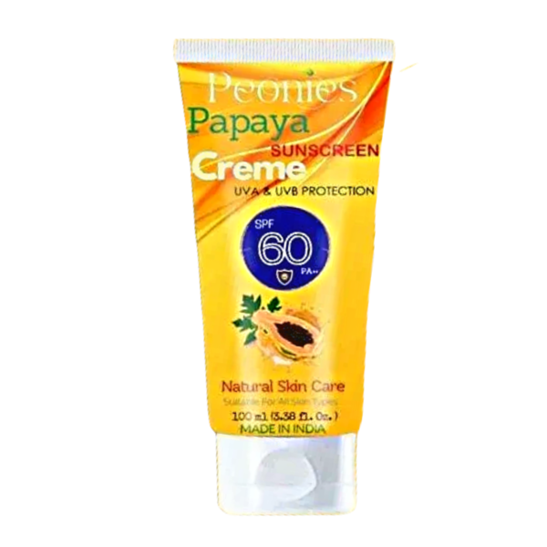 Sunscreen cream - Peonies