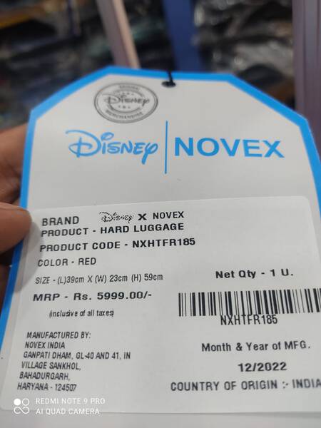 Trolley Bag - Disney Novex