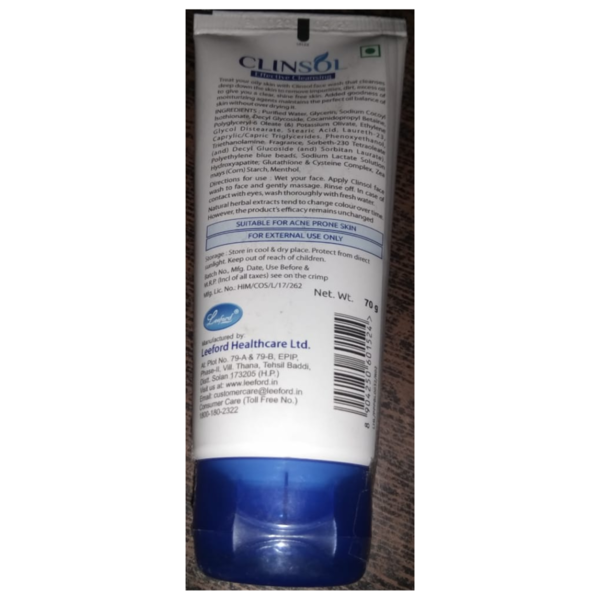 Face Wash - Clinsol